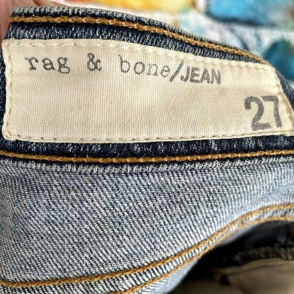 Rag & Bone The Dre Skinny Jeans in Mariner Size 27 - Picture 7 of 9